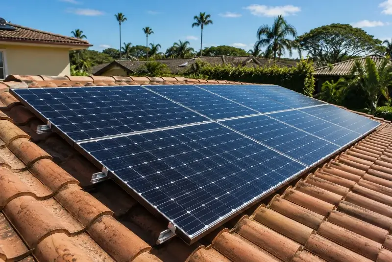 Installation de panneaux solaires à Montluel